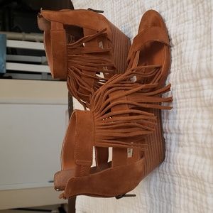 Steve Madden,  Fringe, Wedges, size 7